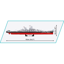 Cobi 4837 - Battleship Missouri (BB-63)
